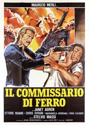 Il commissario di ferro - Italian Movie Poster (thumbnail)