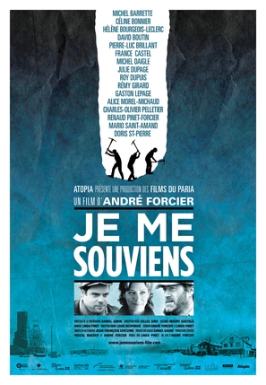 Je me souviens - Canadian Movie Poster (thumbnail)