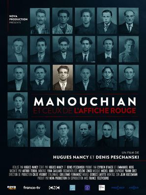 Manouchian et ceux de l&#039;Affiche rouge - French Movie Poster (thumbnail)