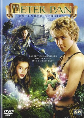 Peter Pan - German DVD movie cover (thumbnail)