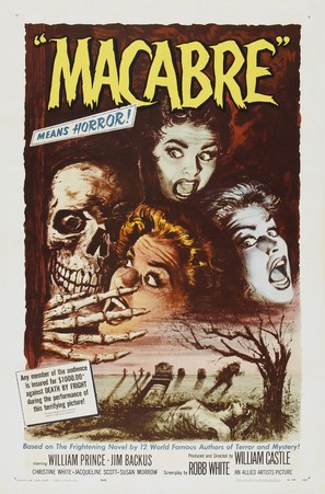 Macabre - Theatrical movie poster (thumbnail)