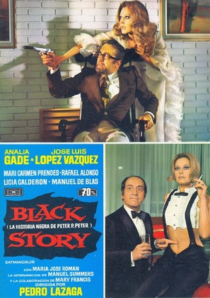Black story (La historia negra de Peter P. Peter) - Spanish Movie Poster (thumbnail)