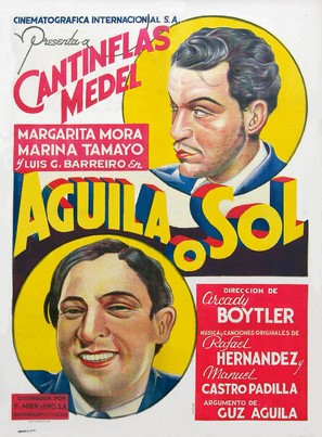 &Aacute;guila o Sol - Mexican Movie Poster (thumbnail)