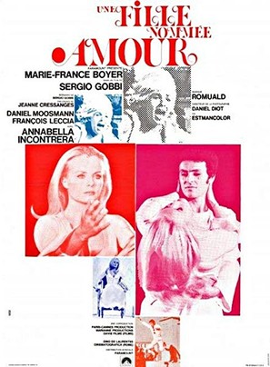 Une fille nomm&eacute;e Amour - French Movie Poster (thumbnail)