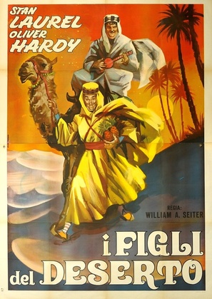 Sons of the Desert - Italian Movie Poster (thumbnail)