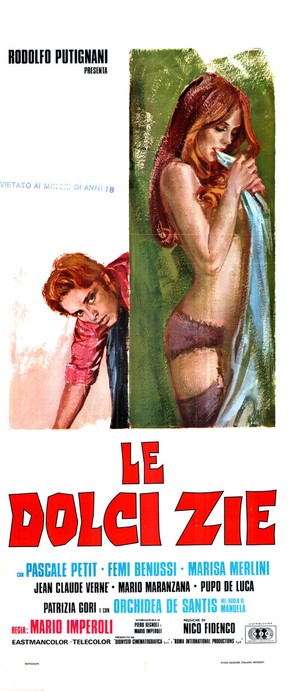 Le dolci zie - Italian Movie Poster (thumbnail)