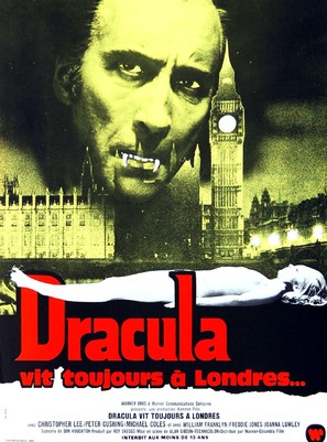 The Satanic Rites of Dracula - French Movie Poster (thumbnail)