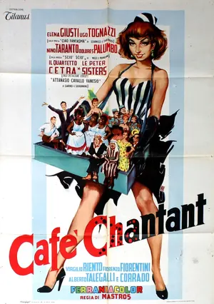 Café chantant Poster