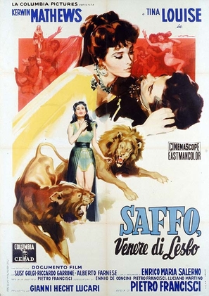 Saffo, venere di Lesbo - Italian Movie Poster (thumbnail)