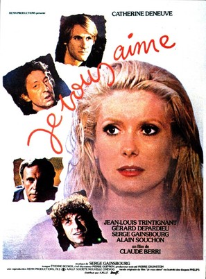 Je vous aime - French Movie Poster (thumbnail)