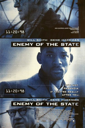 Enemy Of The State - Movie Poster (thumbnail)