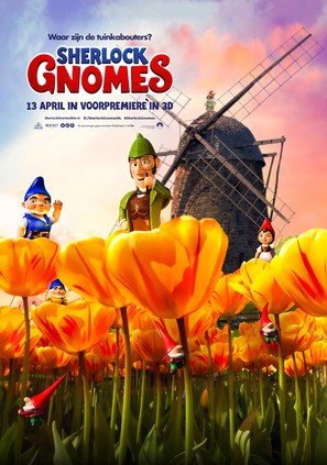 Sherlock Gnomes - Dutch Movie Poster (thumbnail)