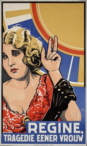 Regine, die Trag&ouml;die einer Frau - Dutch Movie Poster (thumbnail)