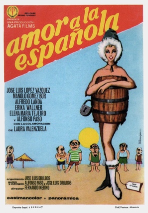 Amor a la espa&ntilde;ola - Spanish Movie Poster (thumbnail)
