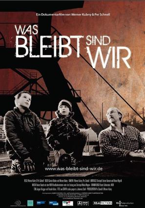 Was bleibt sind wir - German Movie Poster (thumbnail)