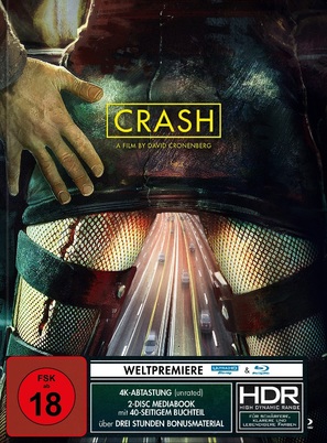 Crash - German Blu-Ray movie cover (thumbnail)
