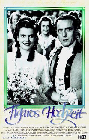 Figaros Hochzeit - German VHS movie cover (thumbnail)