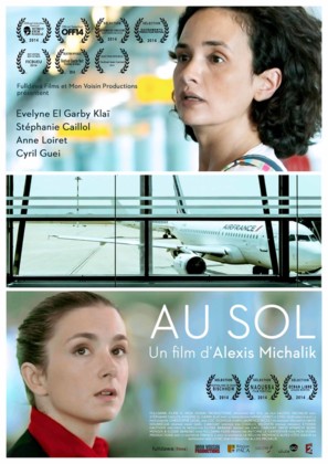 Au sol - French Movie Poster (thumbnail)