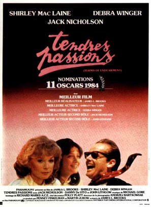 Terms of Endearment - French Movie Poster (thumbnail)