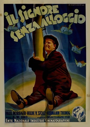 Der Herr ohne Wohnung - Italian Movie Poster (thumbnail)