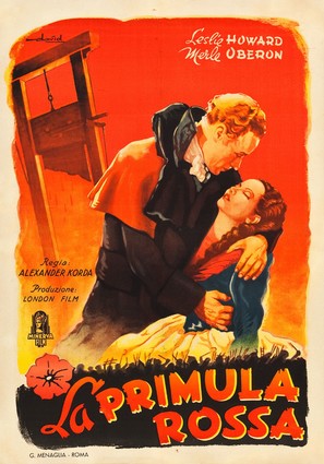 The Scarlet Pimpernel - Italian Movie Poster (thumbnail)