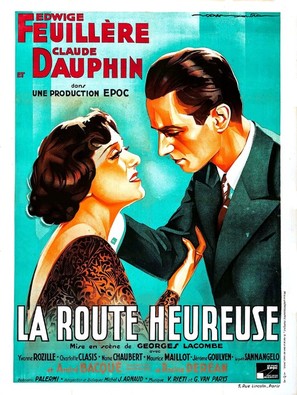 La route heureuse - French Movie Poster (thumbnail)