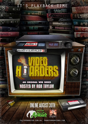 &quot;Video Hoarders&quot; - Australian Movie Poster (thumbnail)