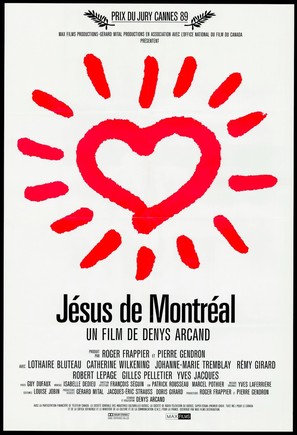 J&eacute;sus de Montr&eacute;al - Canadian Movie Poster (thumbnail)