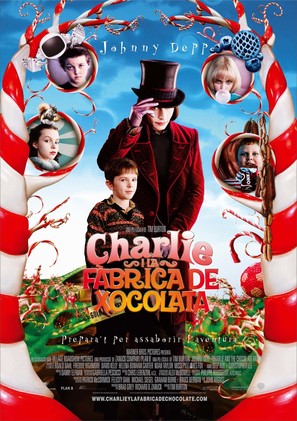 Charlie and the Chocolate Factory - Spanish Movie Poster (thumbnail)