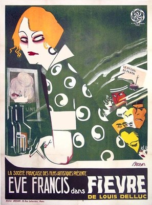 Fi&egrave;vre - French Movie Poster (thumbnail)