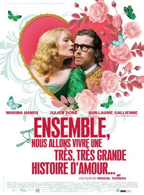 Ensemble, nous allons vivre une tr&egrave;s tr&egrave;s belle histoire d&#039;amour - French Movie Poster (thumbnail)