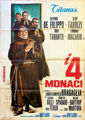 I quattro monaci Poster
