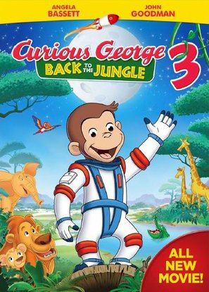 Curious George 3: Back to the Jungle - DVD movie cover (thumbnail)