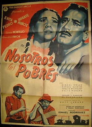 Nosotros, los pobres - Mexican Movie Poster (thumbnail)