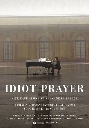 Idiot Prayer - Italian Movie Poster (thumbnail)