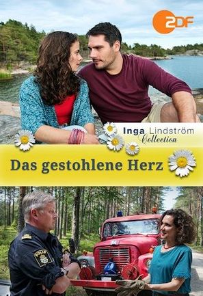 &quot;Inga Lindstr&ouml;m&quot; Das gestohlene Herz - German Movie Poster (thumbnail)