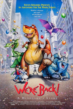 We&#039;re Back! A Dinosaur&#039;s Story - Movie Poster (thumbnail)