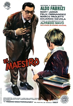El maestro - Spanish Movie Poster (thumbnail)
