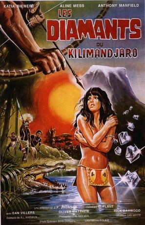 El tesoro de la diosa blanca - French Movie Poster (thumbnail)