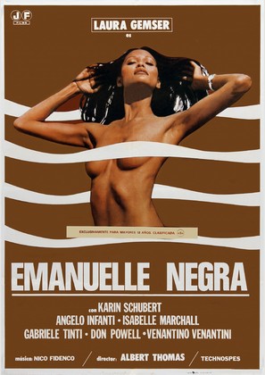 Emanuelle nera - Spanish Movie Poster (thumbnail)