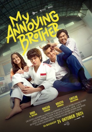 My Annoying Brother - Indonesian Movie Poster (thumbnail)