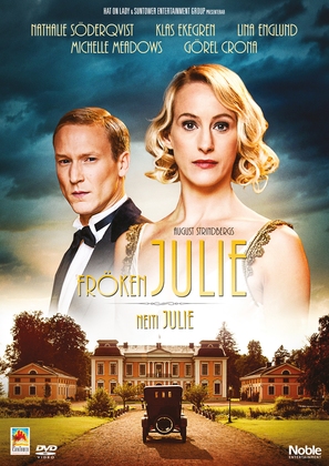 Fr&ouml;ken Julie - Swedish DVD movie cover (thumbnail)