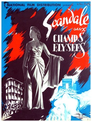 Scandale aux Champs-&Eacute;lys&eacute;es - French Movie Poster (thumbnail)