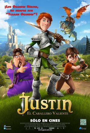 Justin and the Knights of Valour - Mexican Movie Poster (thumbnail)