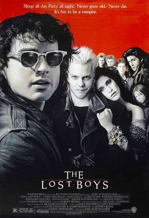 The Lost Boys - Theatrical movie poster (thumbnail)