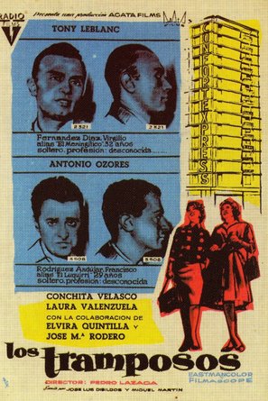 Los tramposos - Spanish Movie Poster (thumbnail)