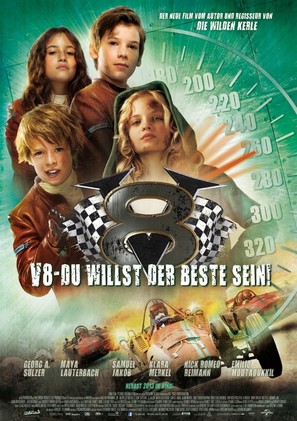 V8 - Du willst der Beste sein - German Movie Poster (thumbnail)