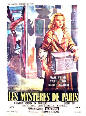I misteri di Parigi - French Movie Poster (thumbnail)