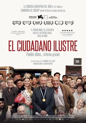 El ciudadano ilustre - Spanish Movie Poster (thumbnail)