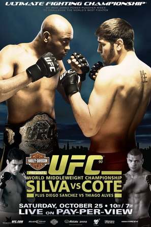 UFC 90: Silvia vs. Cote - Movie Poster (thumbnail)